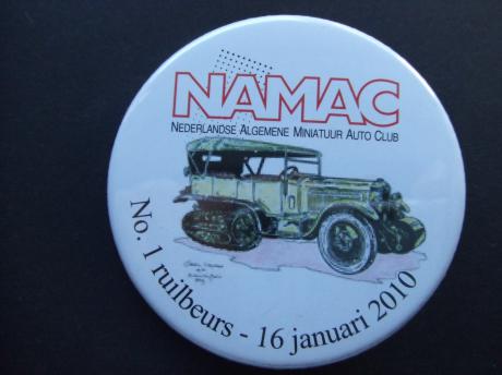 Citroën Kegresse wit model 16-01-2010 NAMAC